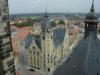 Blick von Marktkirche zu Rathaus